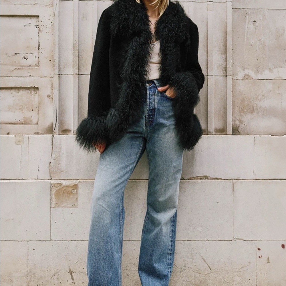 Black “Olive” Charlotte Simone Jacket